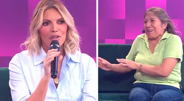 Jessica Newton agradece a su trabajadora Rosaura.