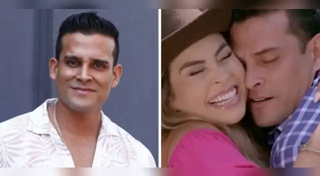 Christian Domínguez no descarta beso con Ethel Pozo en 'Maricucha'.