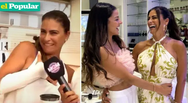 Verónica Costa, madre de Patricio Parodi resaltó su cariño por Luciana Fuster. Verónica Costa, madre de Patricio Parodi resaltó su cariño por Luciana Fuster.