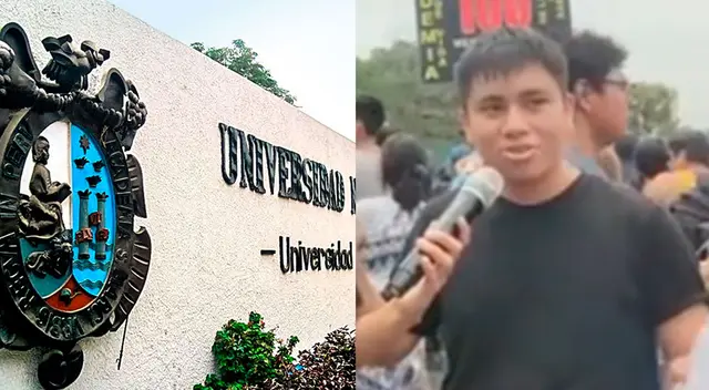 Postulante a San Marcos generó debate en TikTok.
