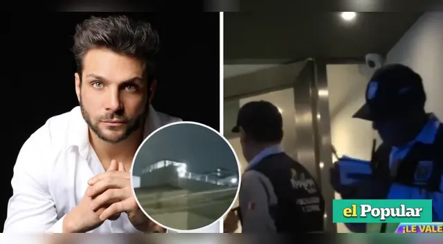 Nicola Porcella vuelve a hacer fiestón en la azotea.