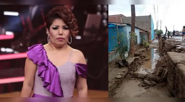 Susan Ochoa preocupada porque su distrito es uno de los más afectados.
