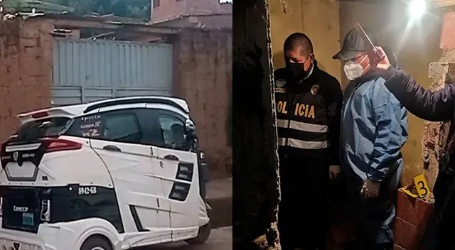 Peritos de criminalística llegaron a la vivienda.