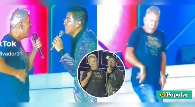 Raúl Romero y sus pasos en el concierto del Grupo5.