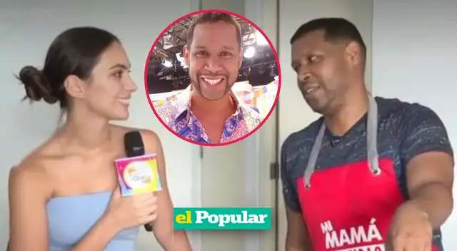 Natalie Vértiz y Giselo.