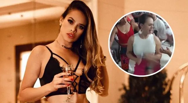 Jossmery Toledo celebró su cumpleaños en San Juan de Lurigancho.