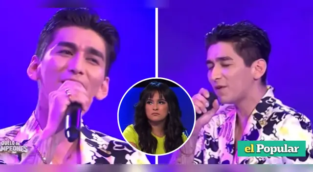 Daniel Lazo se presentó en 'Duelo de campeones'.