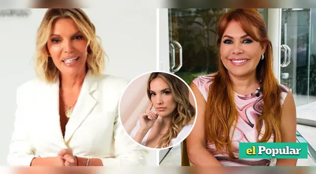 Jessica Newton responde sobre raje de Magaly sobre el peso de su hija.