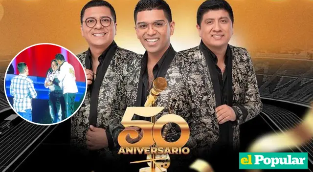 Grupo 5: Christian Yaipén fue testigo de una pedida de mano en escenario