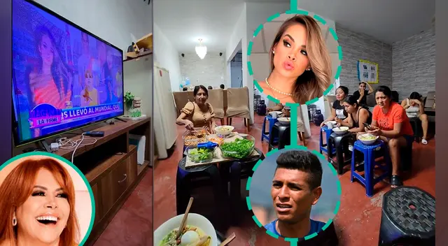Familia entera se reunió a la hora de cenar para ver el ampay de Magaly Medina a Paolo Hurtado y Jossmery Toledo. Familia entera se reunió a la hora de cenar para ver el ampay de Magaly Medina a Paolo Hurtado y Jossmery Toledo.