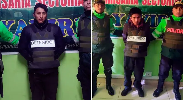 Dino Álvarez Limahuay y Renato Quispe Ramos son acusados de abusar sexualmente de una enfermera en Puno. Dino Álvarez Limahuay y Renato Quispe Ramos son acusados de abusar sexualmente de una enfermera en Puno.