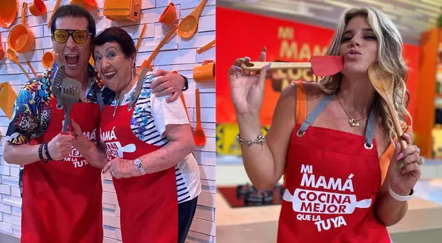 Carloncho y su madre llegaron al programa de América TV.