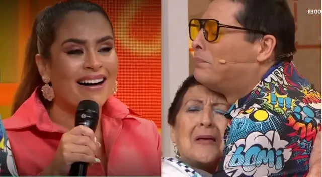 Ethel Pozo se conmueve en 'Mi mamá cocina mejor que la tuya'.