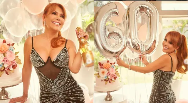 Magaly Medina celebró a lo grande sus 60 años de vida.