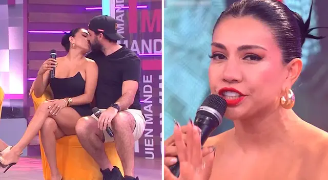 Diana Sánchez se luce junto a Dan Guido.