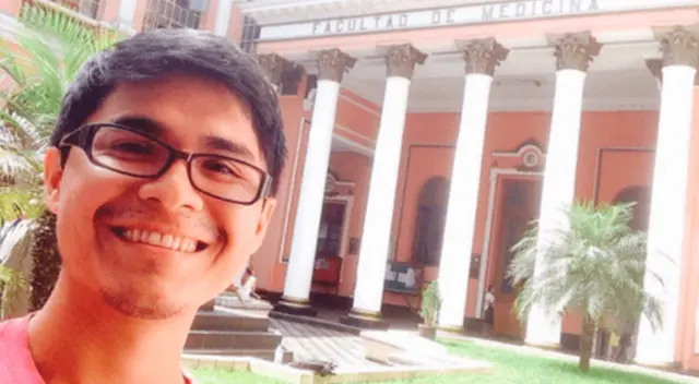 José Patiño ingresó a Medicina Humana y pasea por los patios de la Facultad de San Fernando. José Patiño ingresó a Medicina Humana y pasea por los patios de la Facultad de San Fernando.