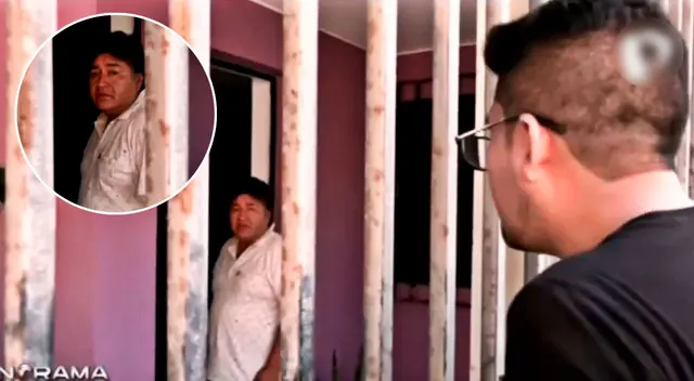 El vecino de VMT, lejos de reconocer su error, se puso faltoso con reportero de Panamericana Televisión.