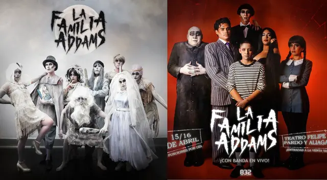 Butaca 32 presenta la obra musical “La Familia Addams” Butaca 32 presenta la obra musical “La Familia Addams”
