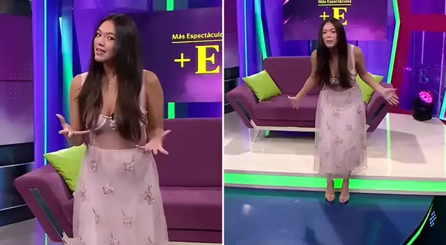 Jazmín Pinedo sorprendió al irse con todo EN VIVO.
