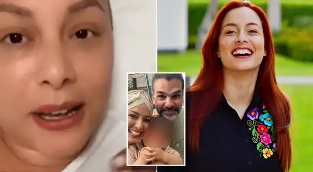 Natalia Salas se reencontró con su hijo y se emocionó.