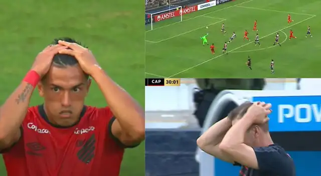 Cuello se perdió el primer gol para el cuadro brasileño.