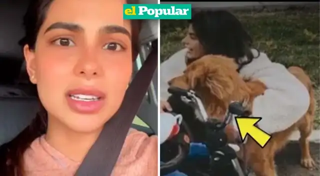 Ivana Yturbe es acusada de haber abandonado a su perrito en Trujillo.