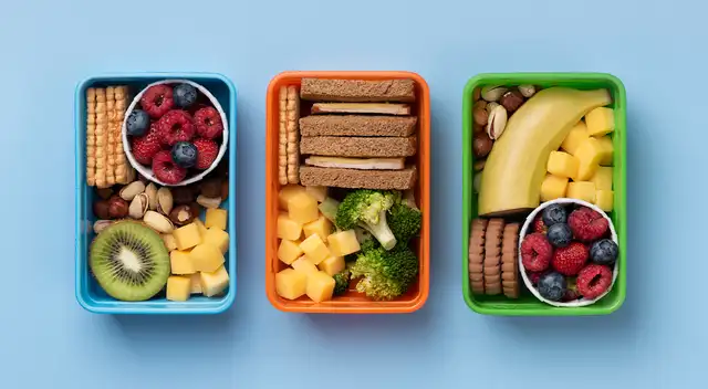 Loncheras para niños con diabetes tipo 1.