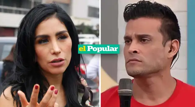 Leysi Suárez se refiere sobre presunto acoso de Christian Domínguez.