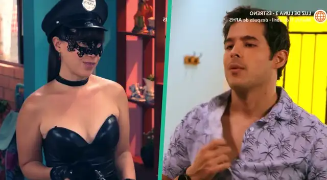 Maricucha sorprende a Renato al disfrazarse de una manera particular.