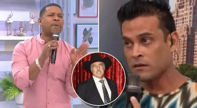 Edson Dávila no pudo dejar de referirse al fallecimiento de Andrés García y le mandó su chiquita a su compañero Christian Domínguez. Edson Dávila no pudo dejar de referirse al fallecimiento de Andrés García y le mandó su chiquita a su compañero Christian Domínguez.