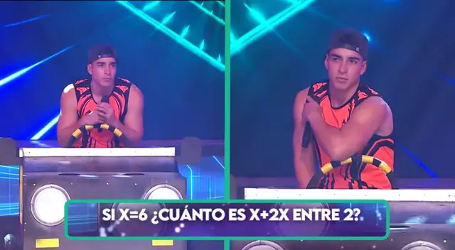 Piero Arenas es sorprendido con pregunta de matemáticas.