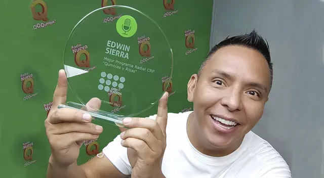 Edwin Sierra con su programa Cumbias y risas lidera la sintonía en las mañanas.
