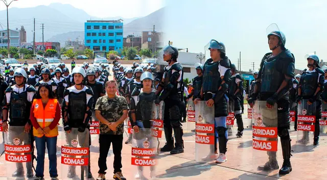 Comas reforzará la seguridad cuidadana aumentando serenos en la zona.