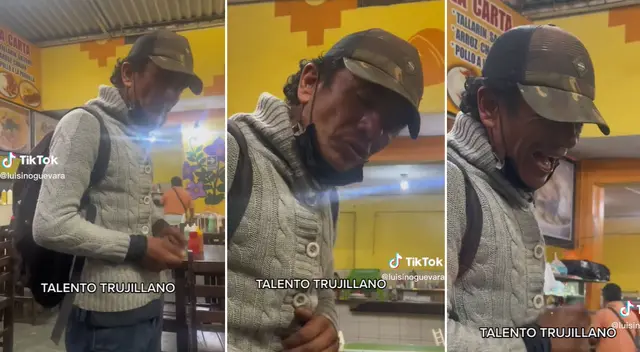 Usuarios se quedaron perplejos con la voz del talentoso señor.
