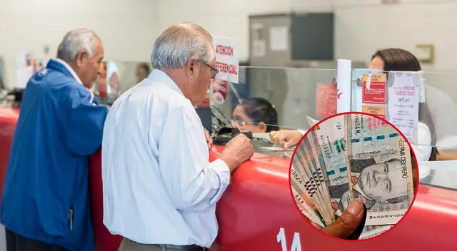 La ONP y el Banco de la Nación otorgan préstamos para los jubilados.