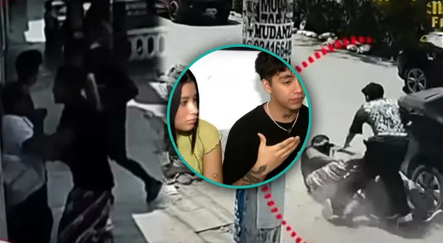 Tiktokers fueron acorralados en calle de Los Olivos, donde sufrieron el robo de sus pertenencias. Tiktokers fueron acorralados en calle de Los Olivos, donde sufrieron el robo de sus pertenencias.