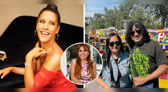 María Pía Copello se muestra muy amigo de Carlos Vílchez. María Pía Copello se muestra muy amigo de Carlos Vílchez.