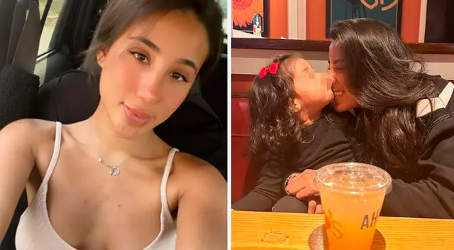 Samahara Lobatón feliz por la adaptación de su hija en un nuevo país.