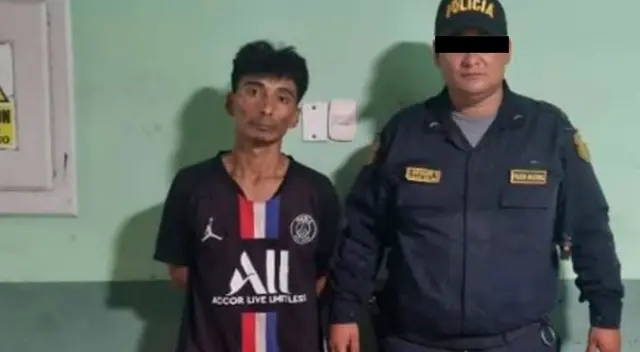 Sujeto fue puesto a disposición de los operadores de justicia.