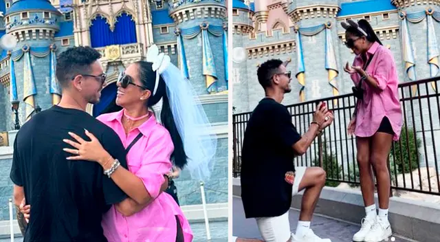 Melissa Paredes le dio el 'sí' a Anthony Aranda. Melissa Paredes le dio el 'sí' a Anthony Aranda.