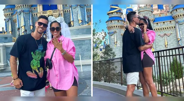 Anthony Aranda feliz con la respuesta de Melissa Paredes.