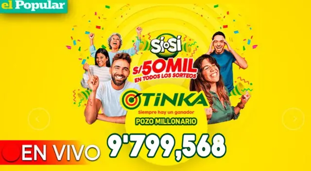 Conoce el nuevo monto del pozo millonario de La Tinka.