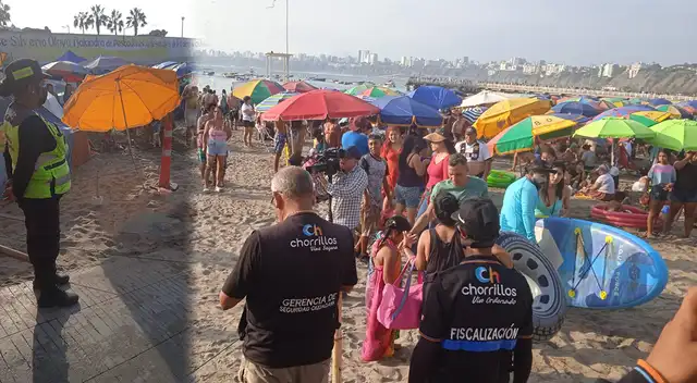 PNP y personal de la Municipalidad de Chorrillos se hicieron presentes durante las diligencias.