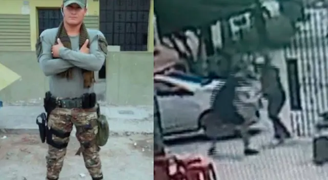 Policía no resistió a sus heridas y falleció camino a la clínica.