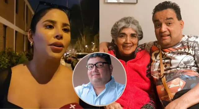 Jorge Benavides conmovido por la muerte de su madre.