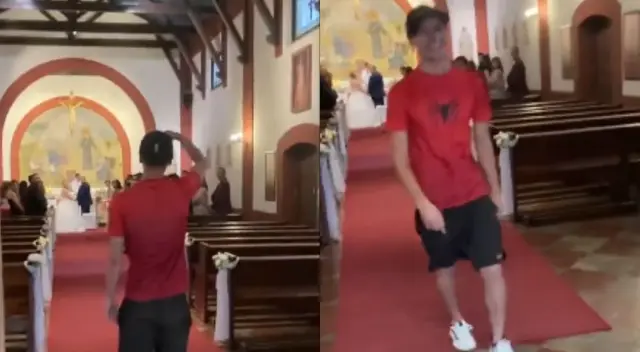 Joven se "opone" a la boda