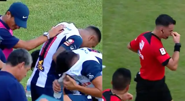La bomba lacrimógena por suerte no oscasionó que se cancela el duelo en Sullana