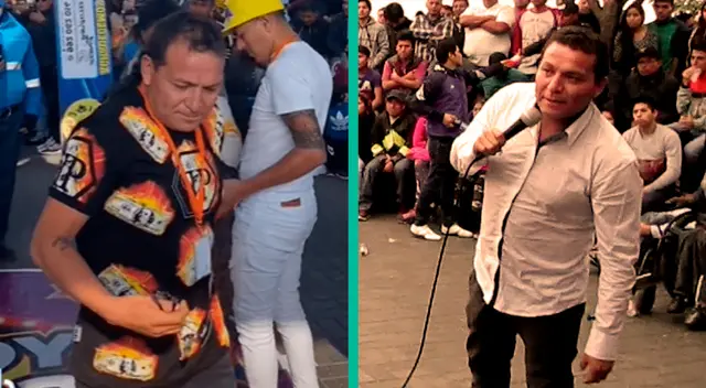 Edwin Aurora da a conocer cuánto es que percibe cada mes por hacer comicidad en la Alameda Chabuca Granda.