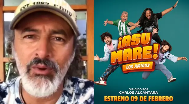 Carlos Alcántara defiende a 'Asu Mare: los amigos'.