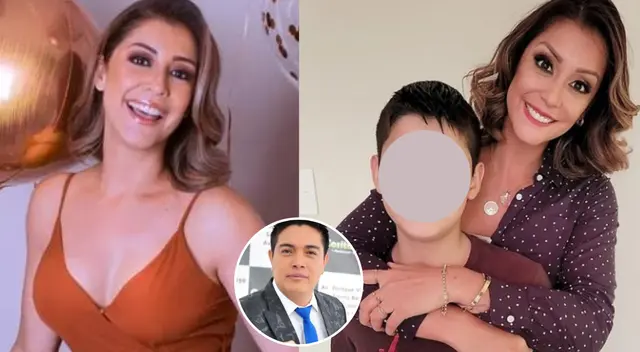 Karla Tarazona emocionada con el cumpleaños de su hijo mayor.